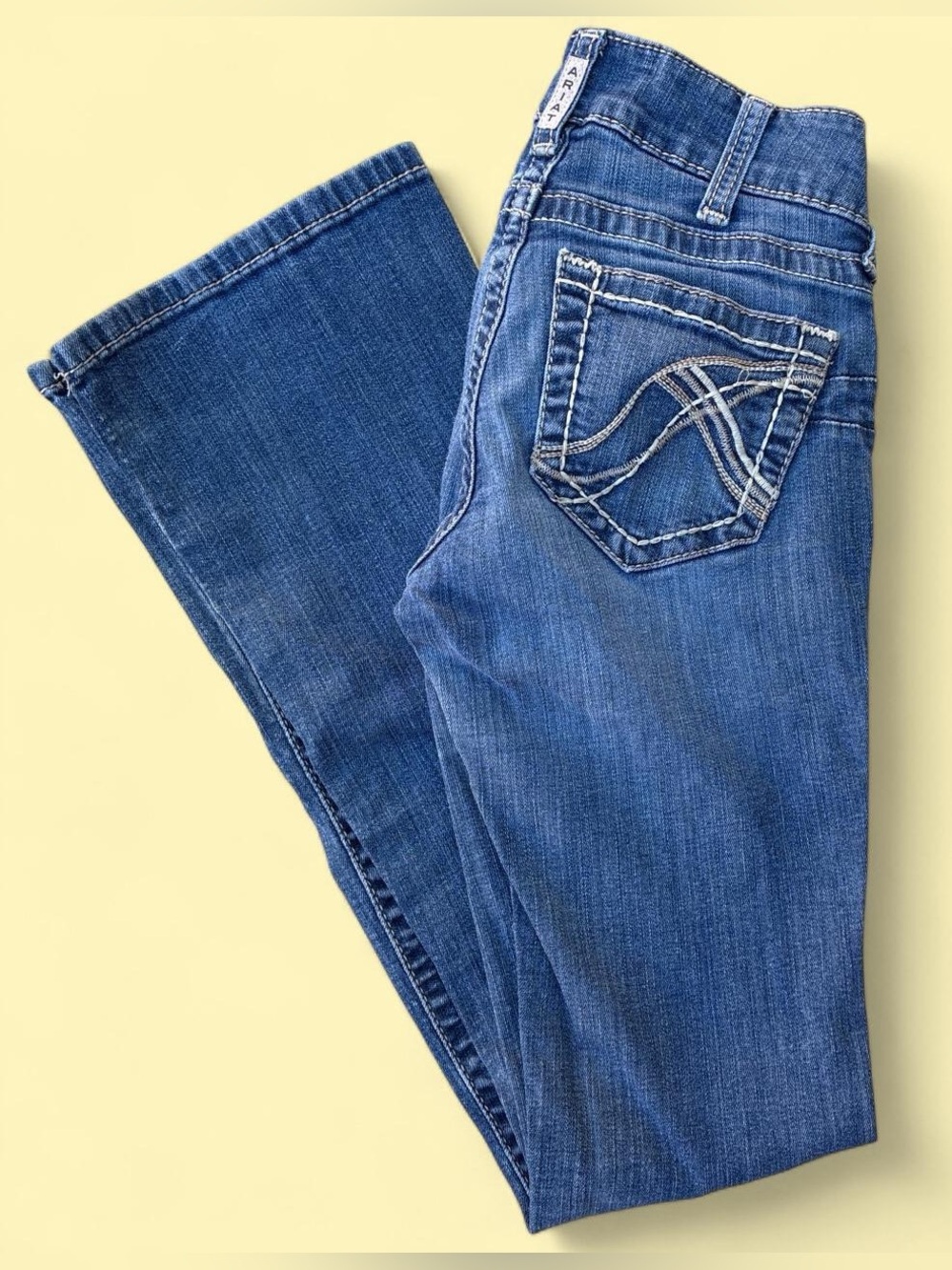 Ariat Blue Women's Jeans with Decorative Back Pocket